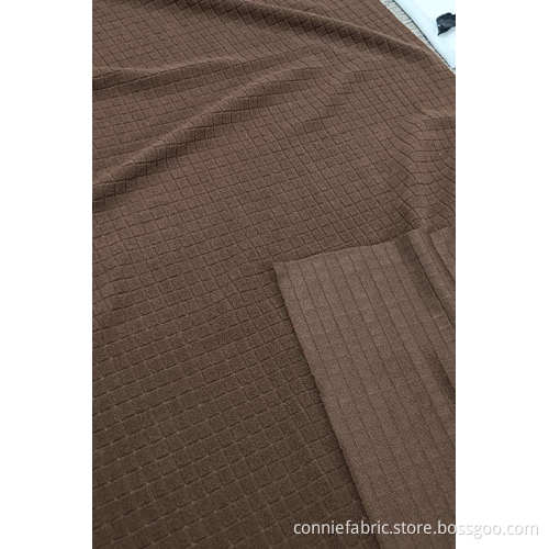 100% Polyester Polar Fleece with Laminated Check